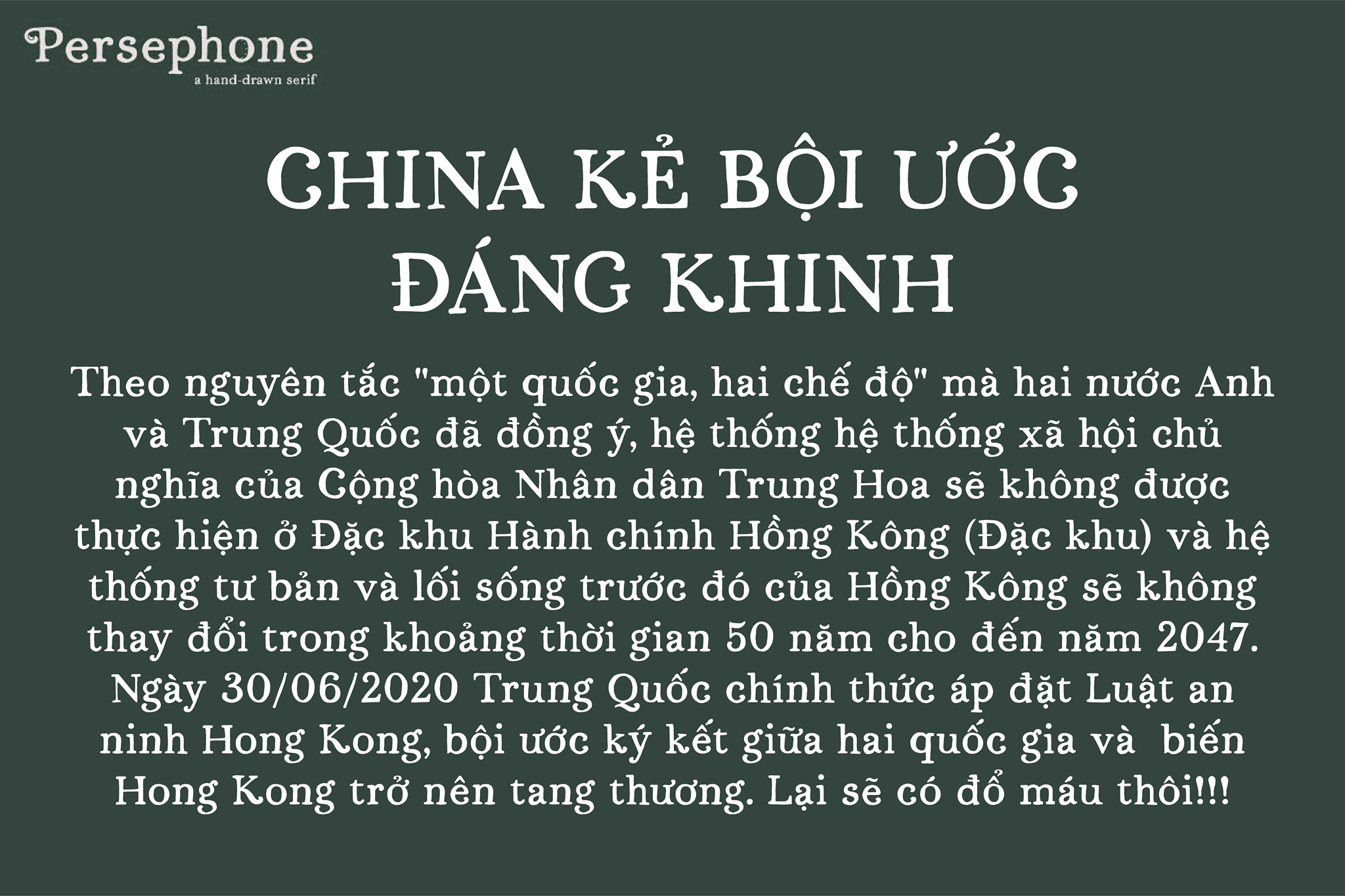 Font Việt Hóa Persephone A Hand-Drawn Serif preview 4