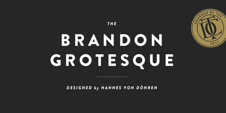 trọn bộ font Brandon Grotesque preview 1