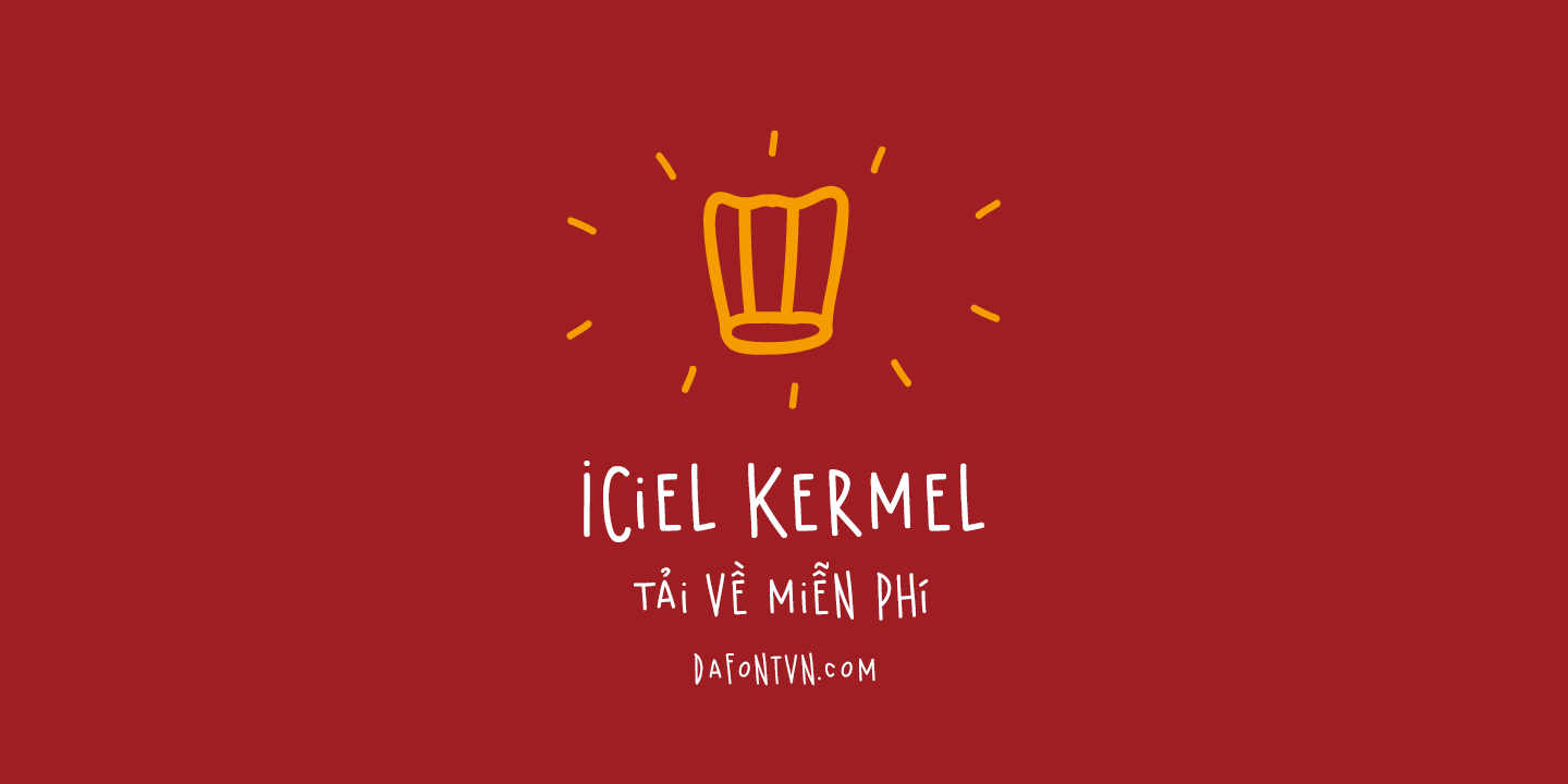 Font iCiel Kermel Việt Hóa preview 1