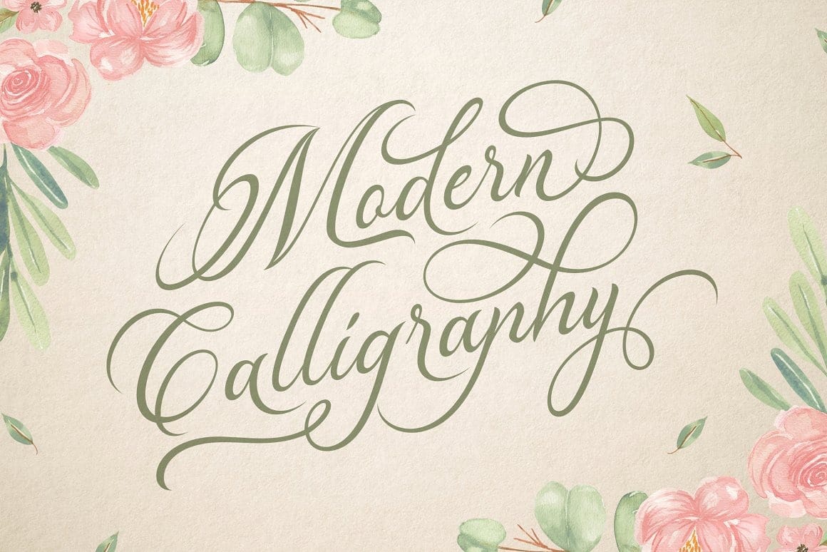 Font việt hóa Madelican Calligraphy preview 1