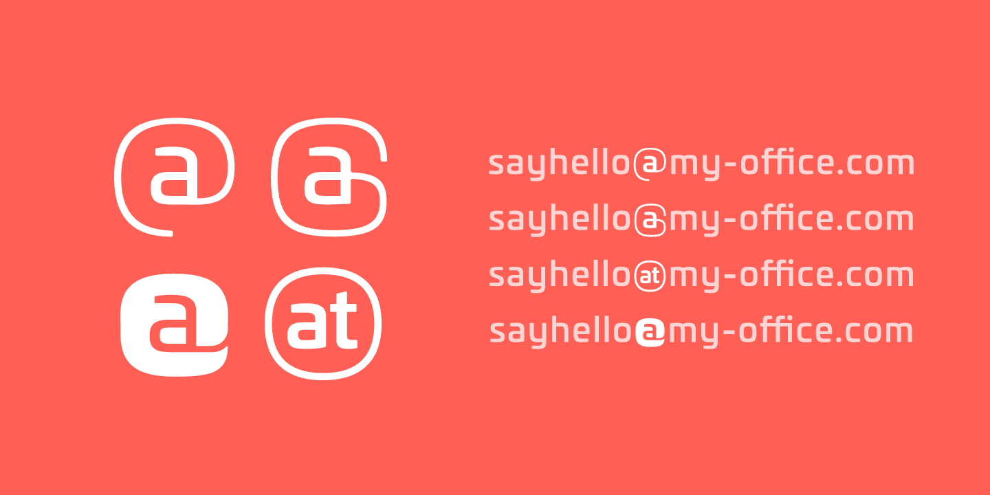 trọn bộ font Univia Pro preview 3