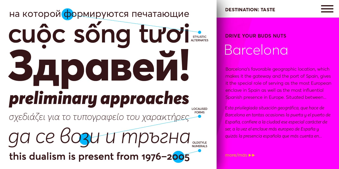 Averta Font Family preview 3