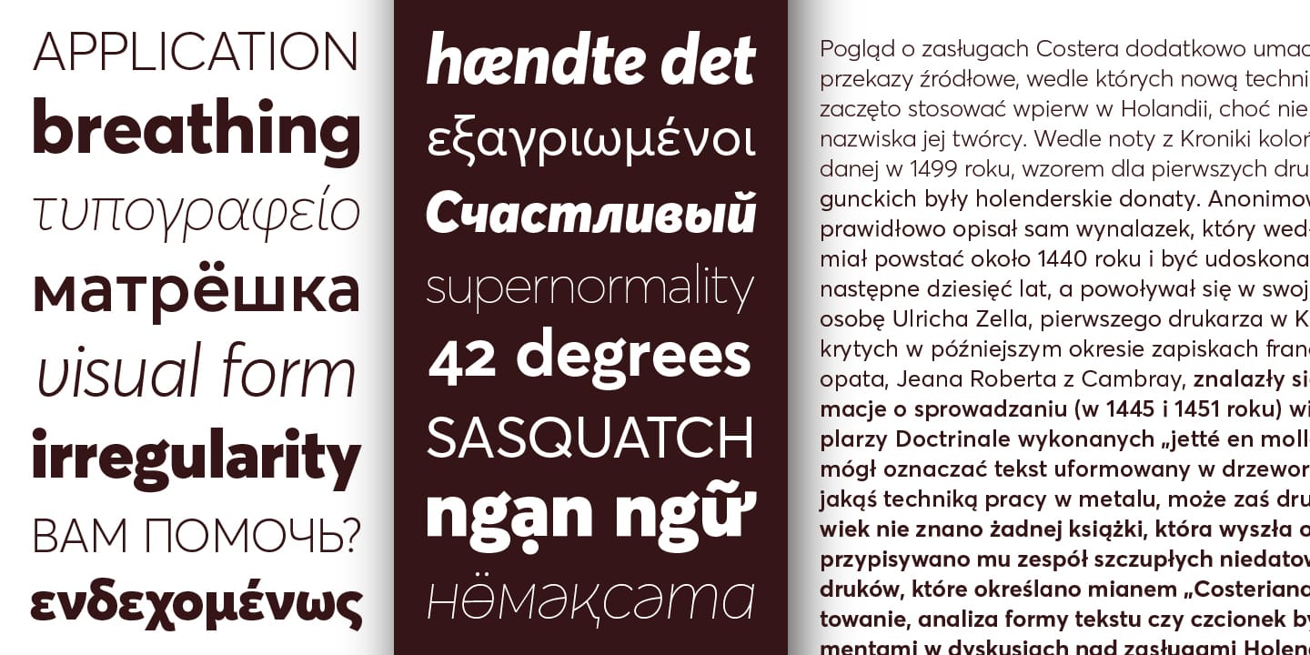 Averta Font Family preview 5