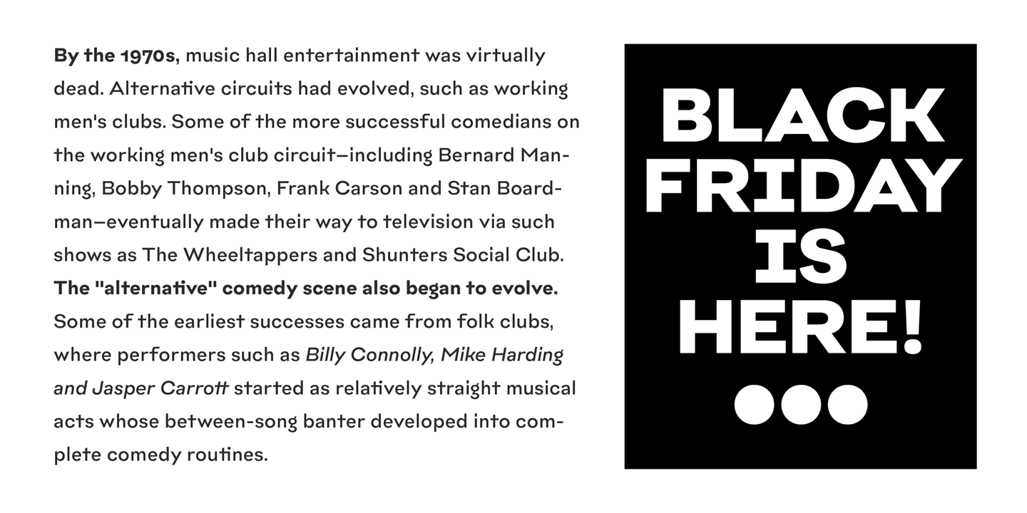 Biofolio Ultimate Font Family Full preview 7