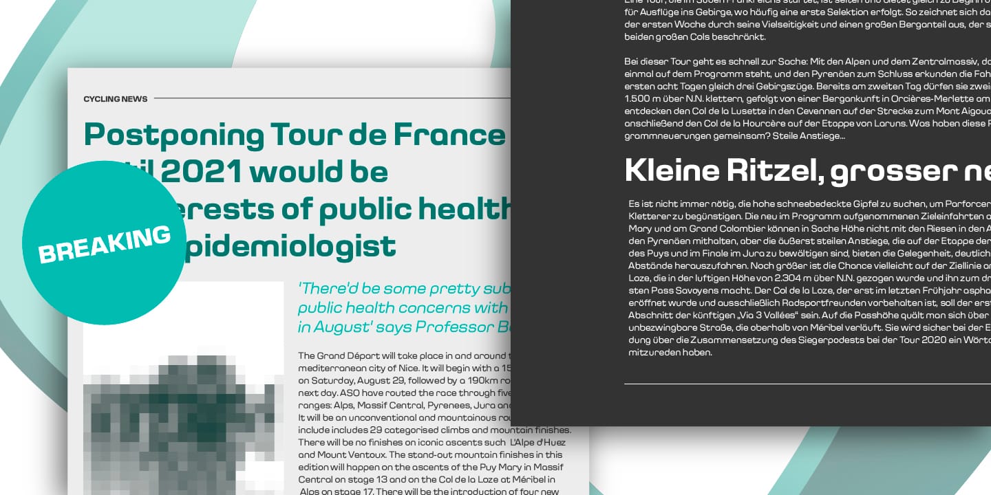 Cobe Font Family preview 5