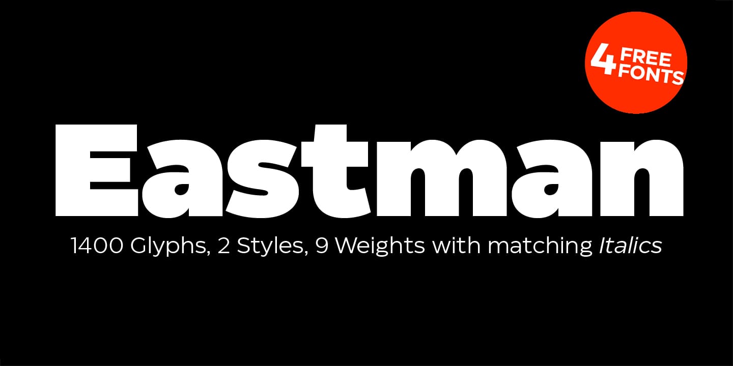 Eastman Font Family preview 1