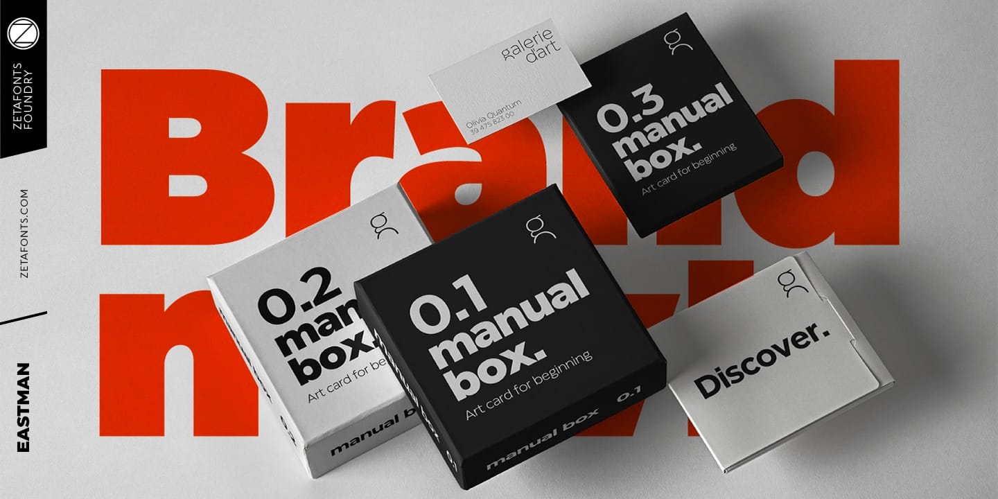 Eastman Font Family preview 3