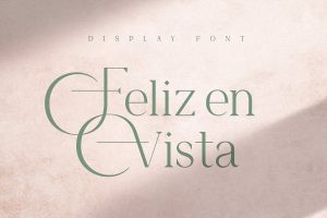Feliz en Vista Font Family preview 1
