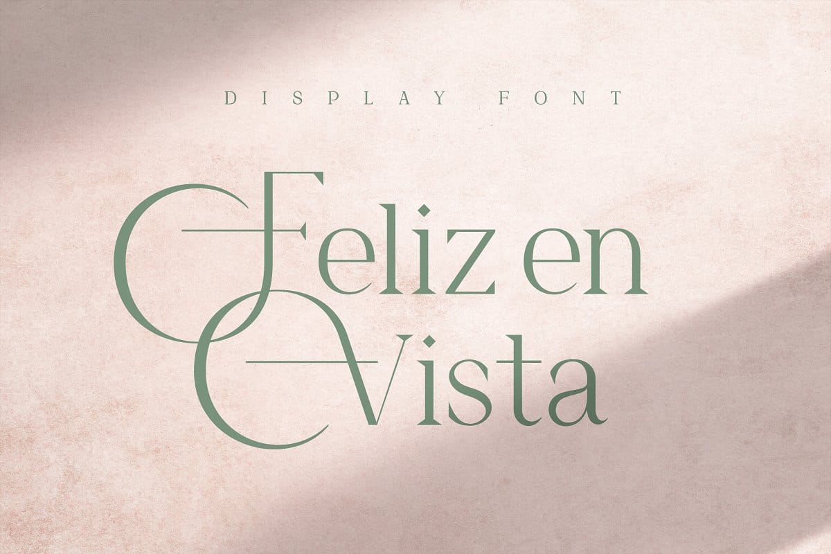 Feliz en Vista Font Family – Font sẵn dấu tiếng Việt Feliz en Vista Font Family preview 1
