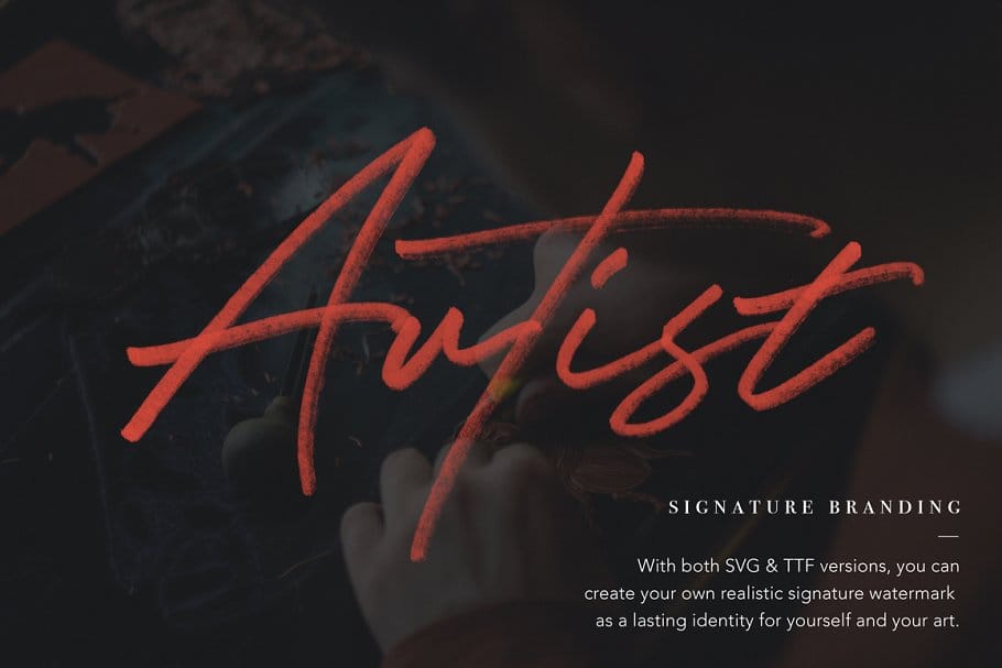 Font JV Signature SVG Full preview 2
