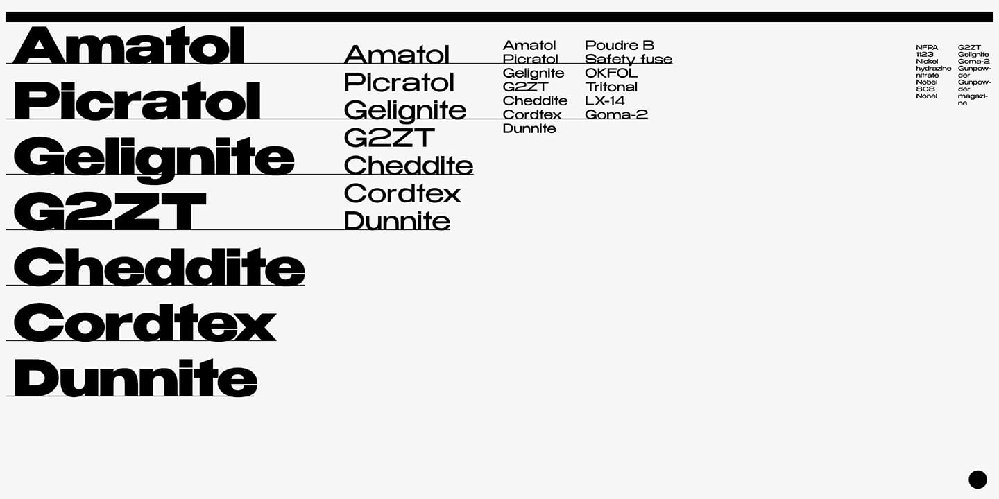 Free Benzin Font Family preview 4