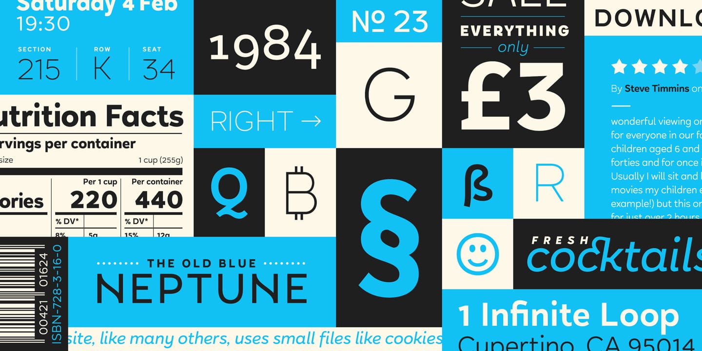 Halcyon Mono Font Family Full preview 3