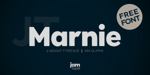 JT Marnie Font Family preview 1