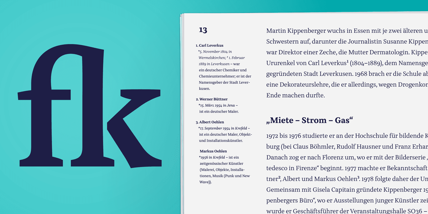 Kaius Pro Font Family preview 8