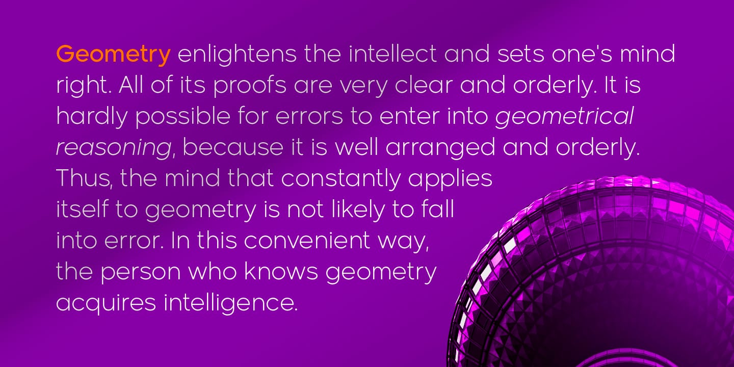 Madani Font Family preview 3