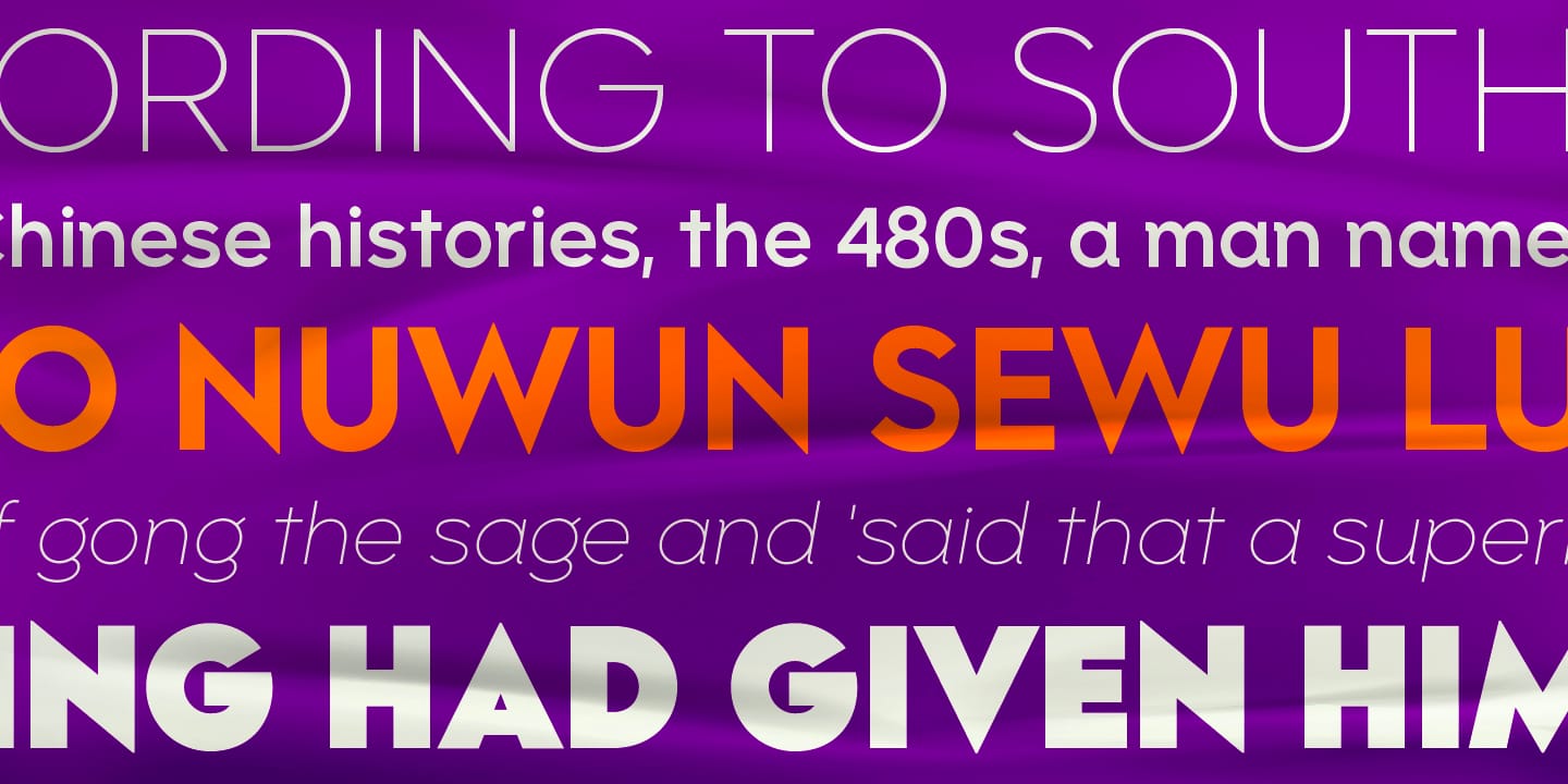 Madani Font Family preview 6