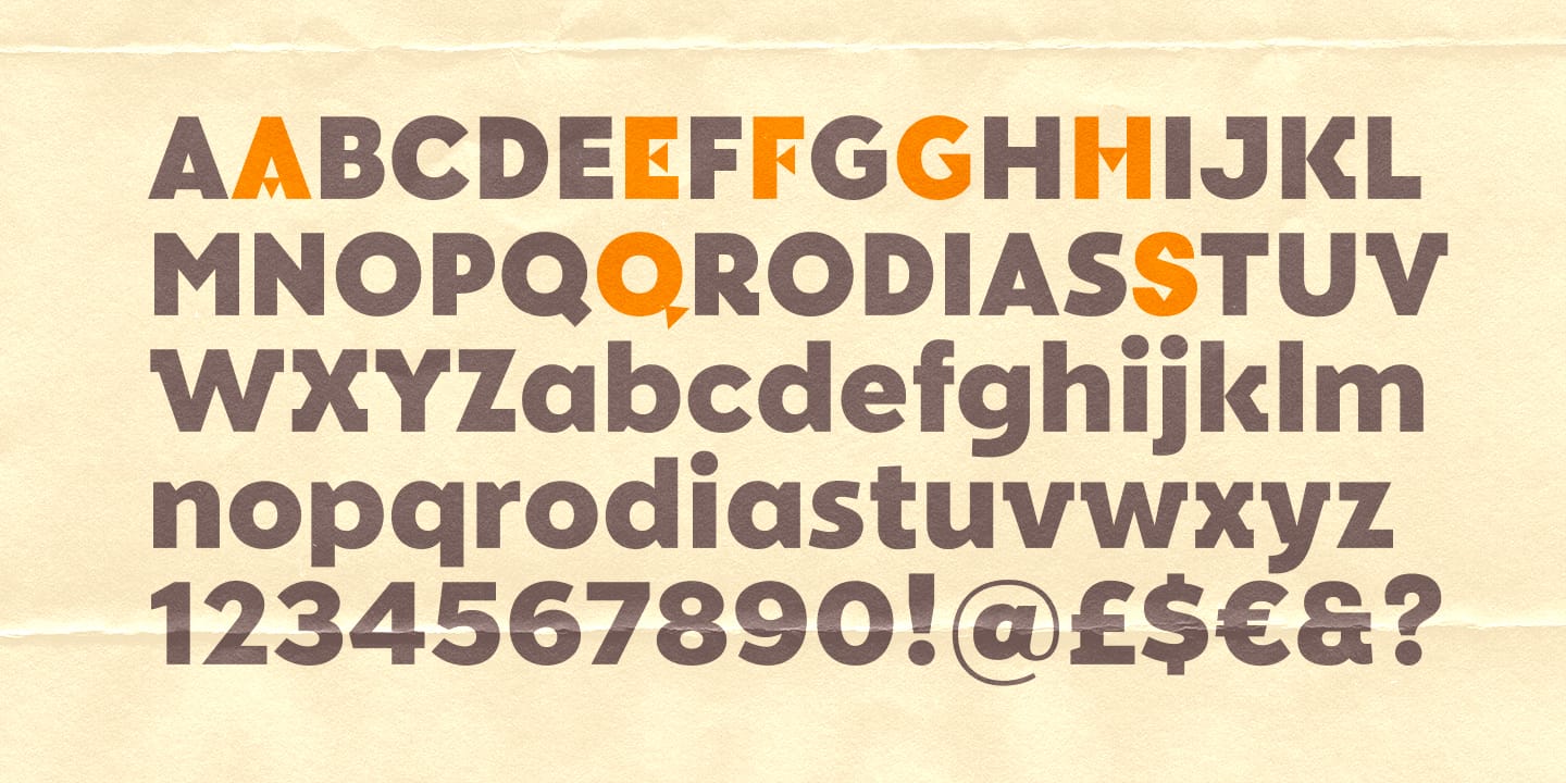Rodia Font Family preview 7