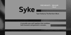 Syke Font Family preview 1