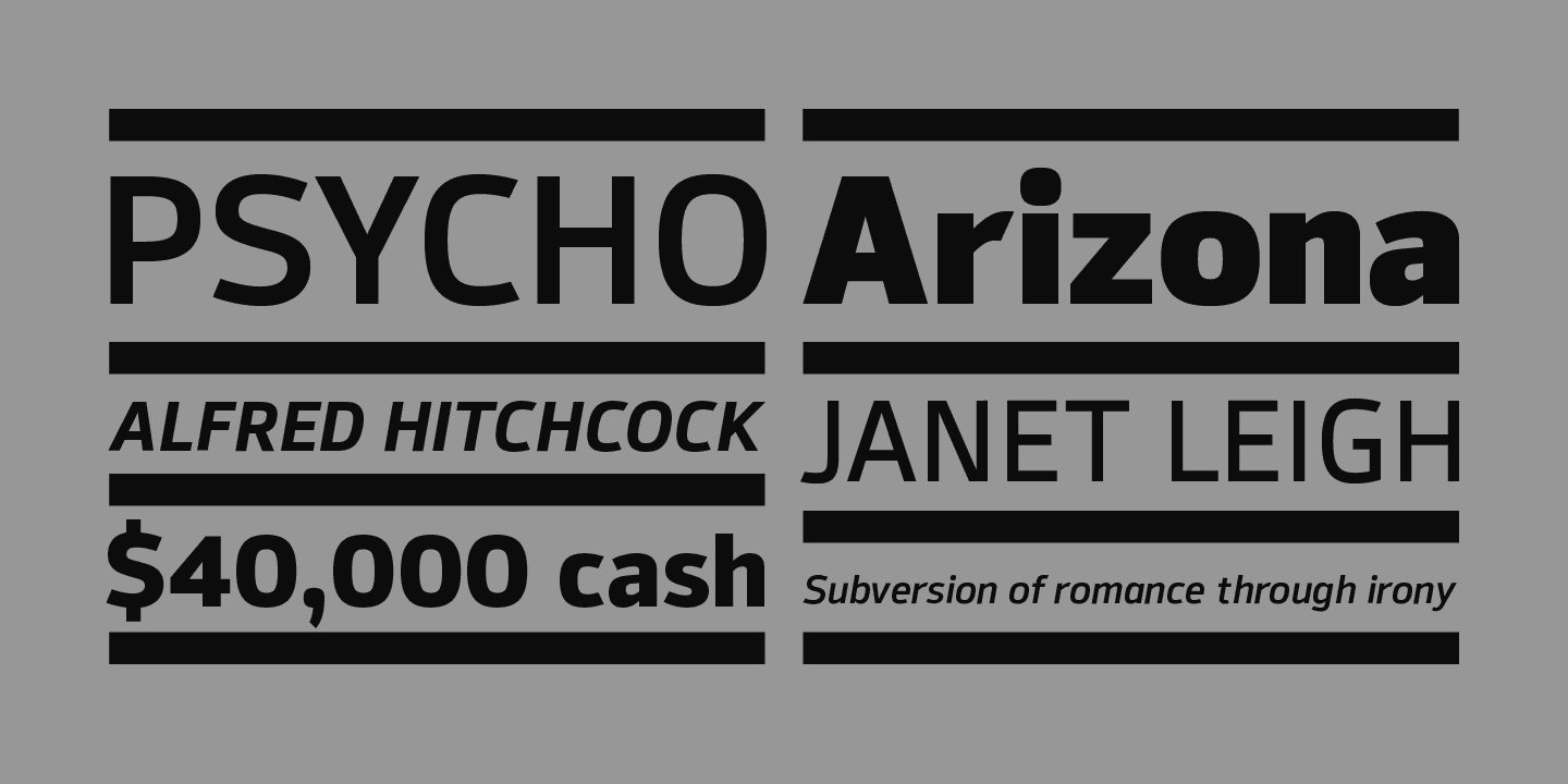 Syke Font Family preview 6