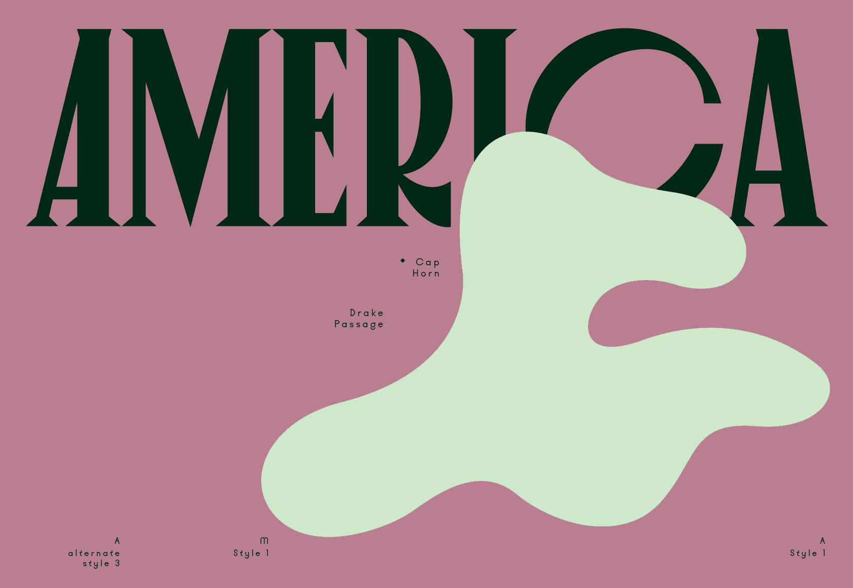 VJ Canopee Typeface preview 2