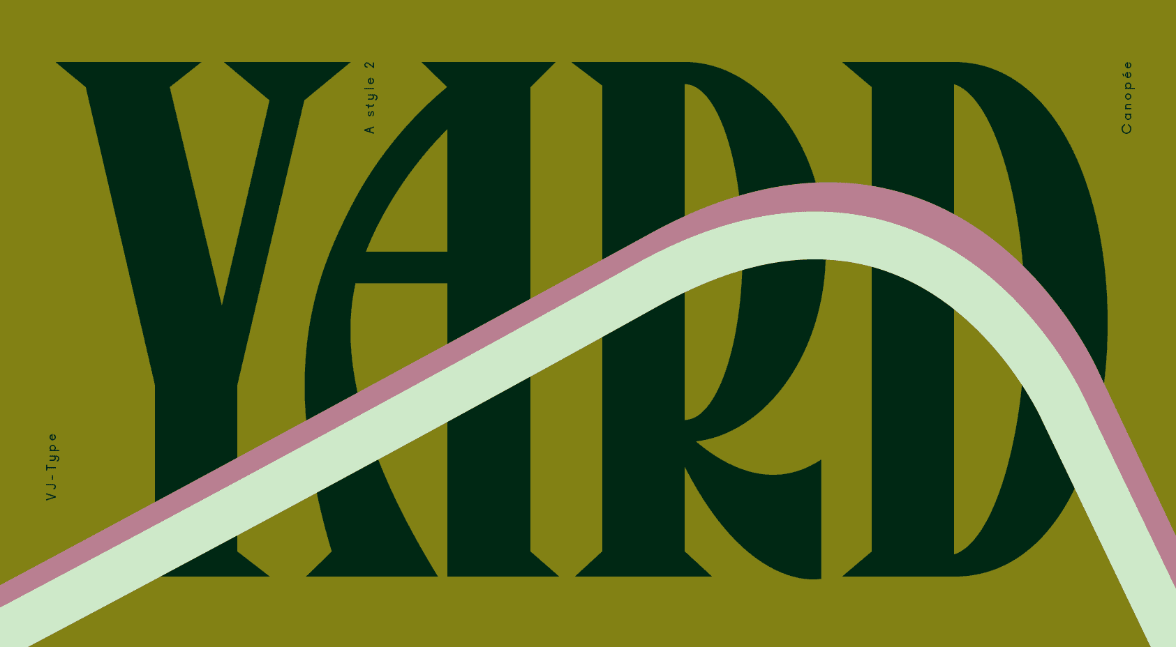 VJ Canopee Typeface preview 6