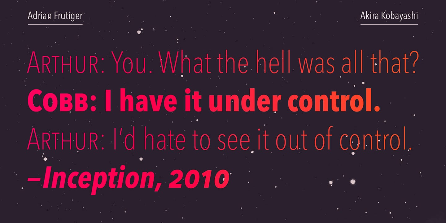 Avenir Next Pro Font Family preview 5