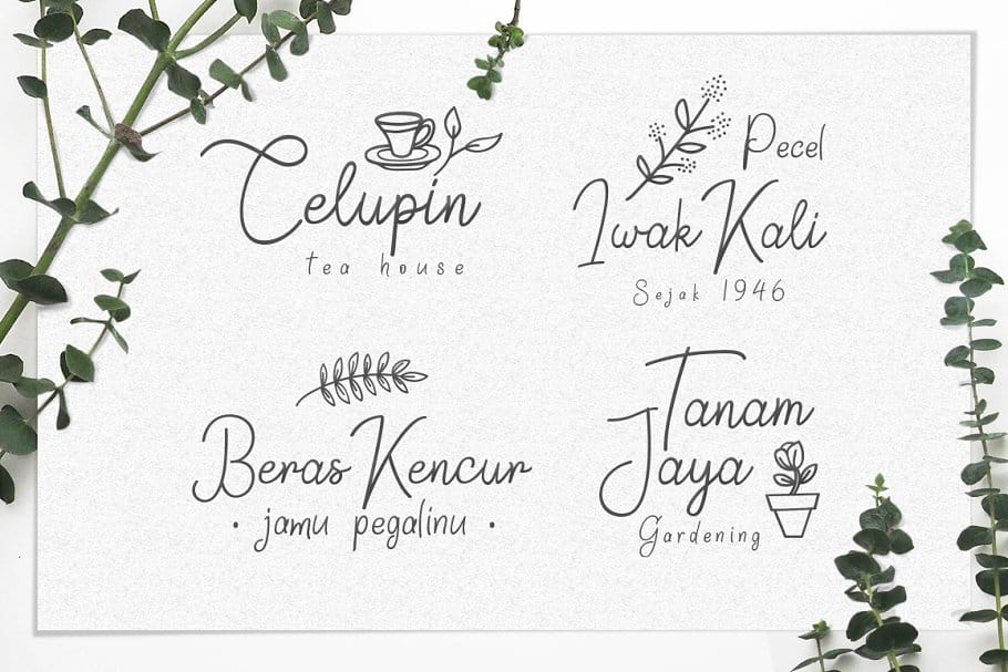 Font Springfield preview 2