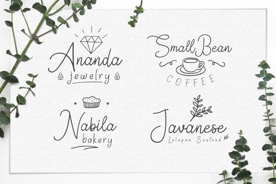 Font Springfield preview 3