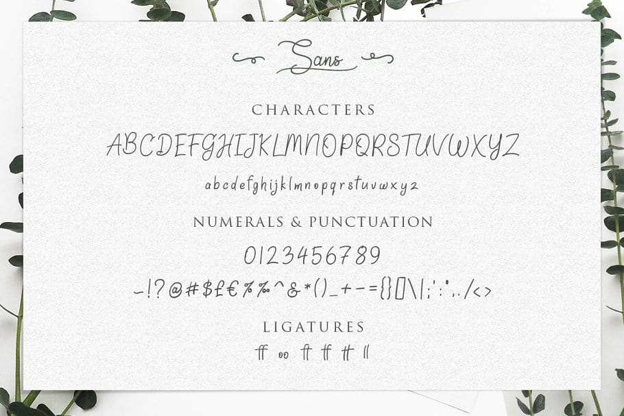 Font Springfield preview 5