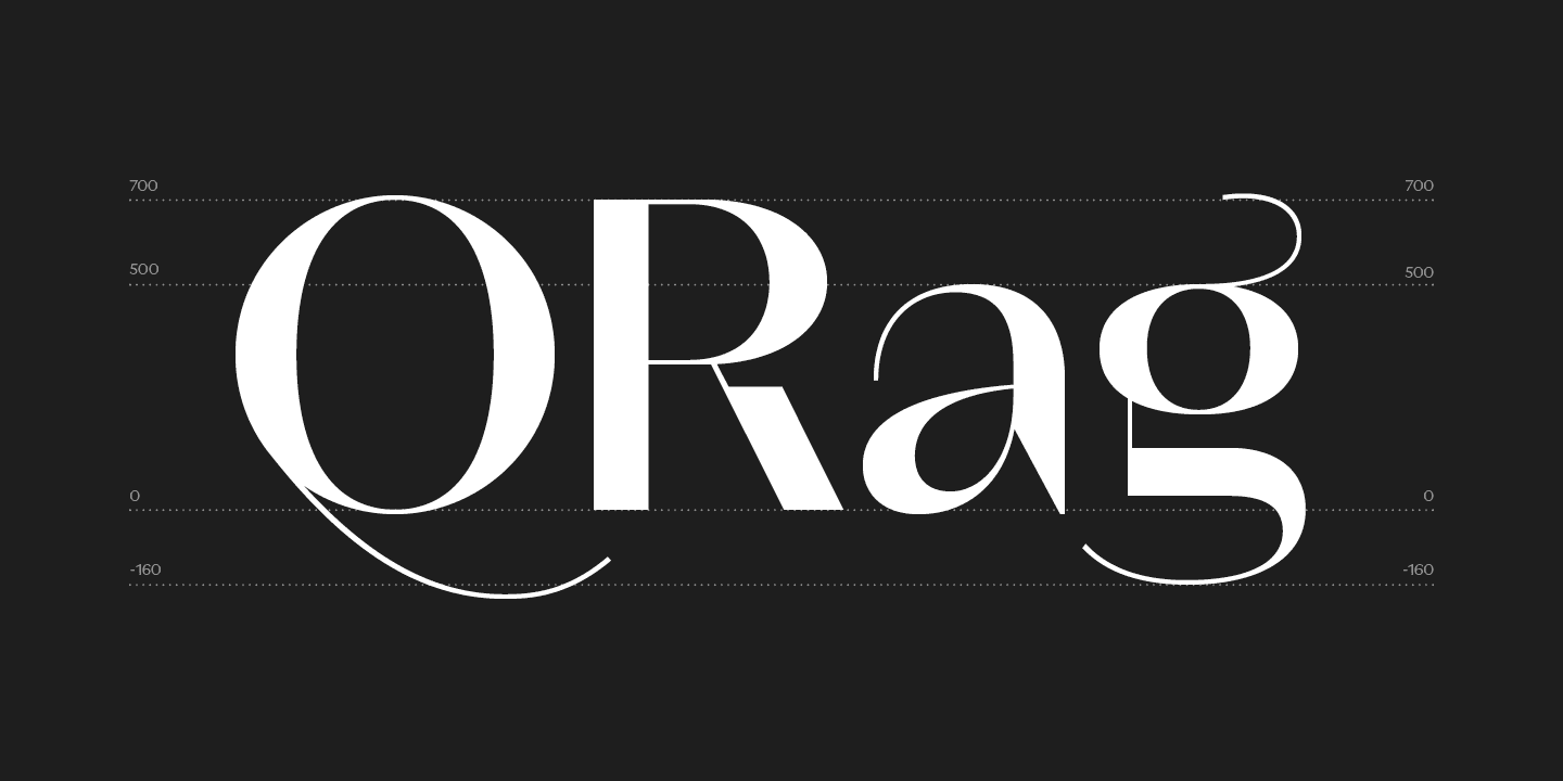 Magnat Font Family preview 3
