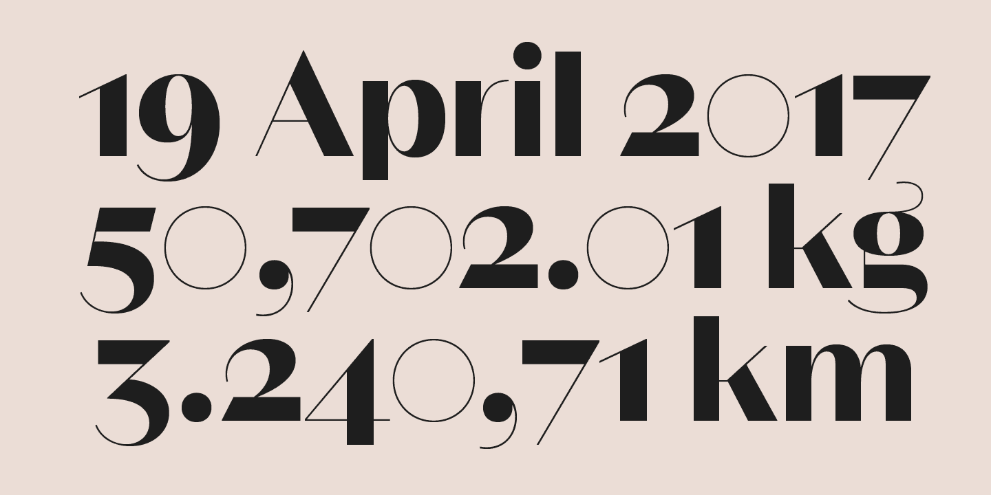 Magnat Font Family preview 7