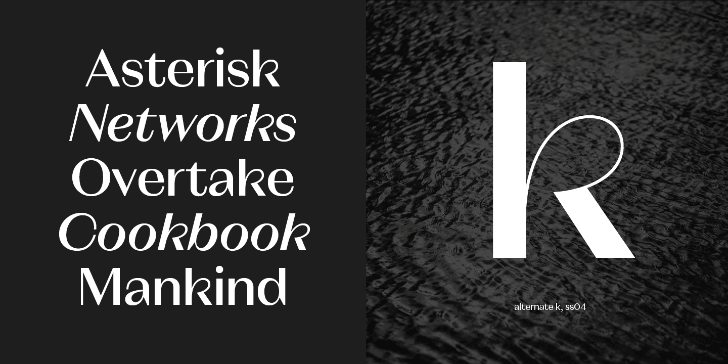 Magnat Font Family preview 8