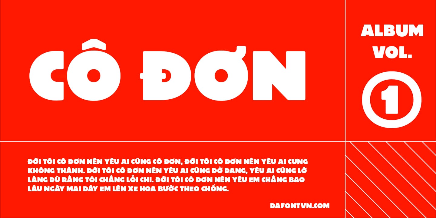 Font Grauna Việt Hóa – Font chữ to, đậm Font Grauna Việt Hóa preview 1