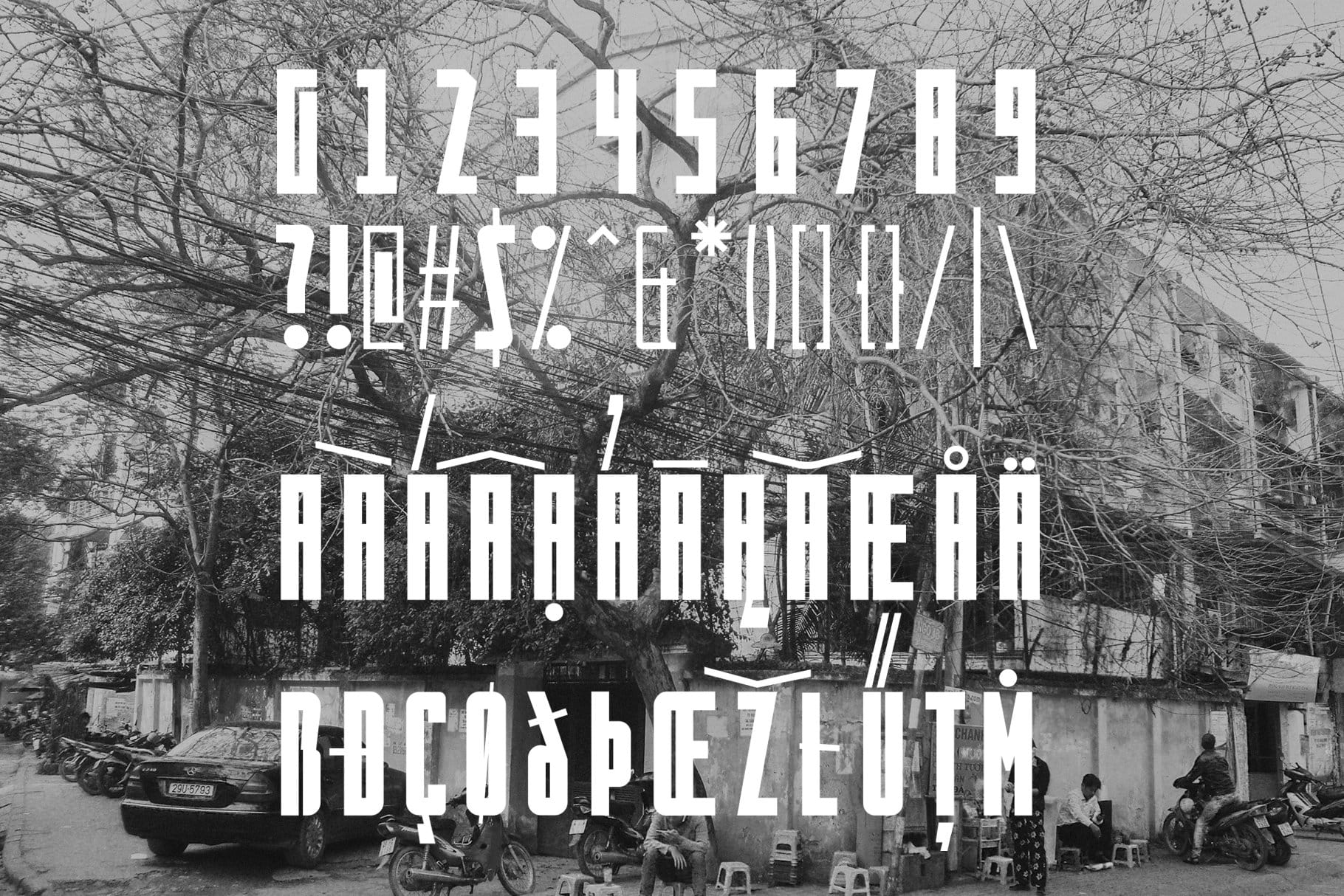 Cotdien Typeface preview 3