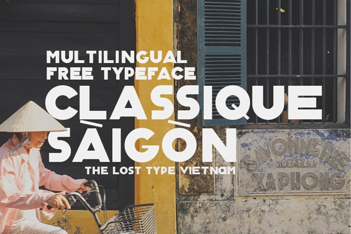 Classique Saigon Typeface preview 1
