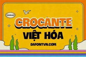 Font iCiel Crocante Việt hóa preview 1