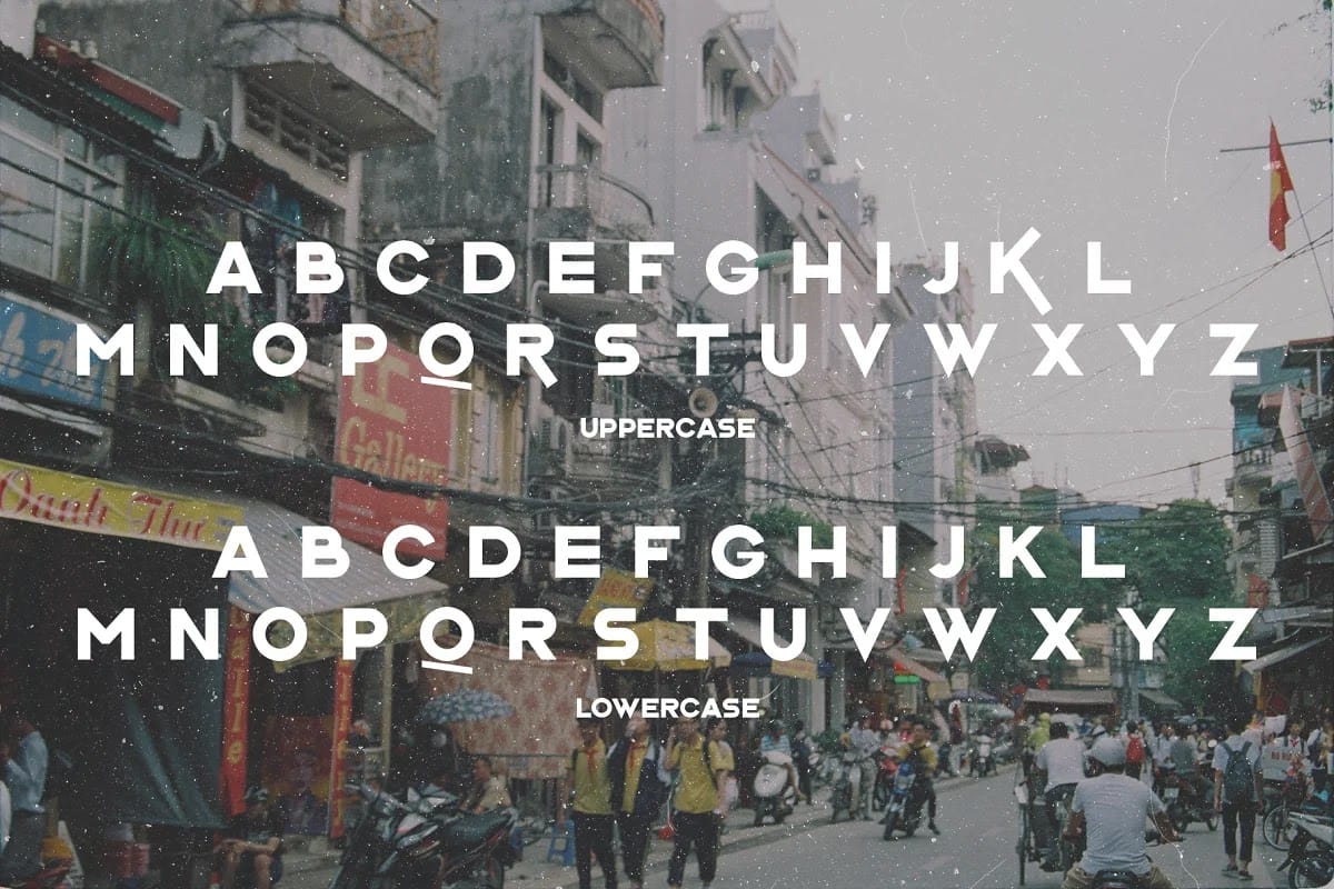 Font L'Hanoienne Typeface preview 2
