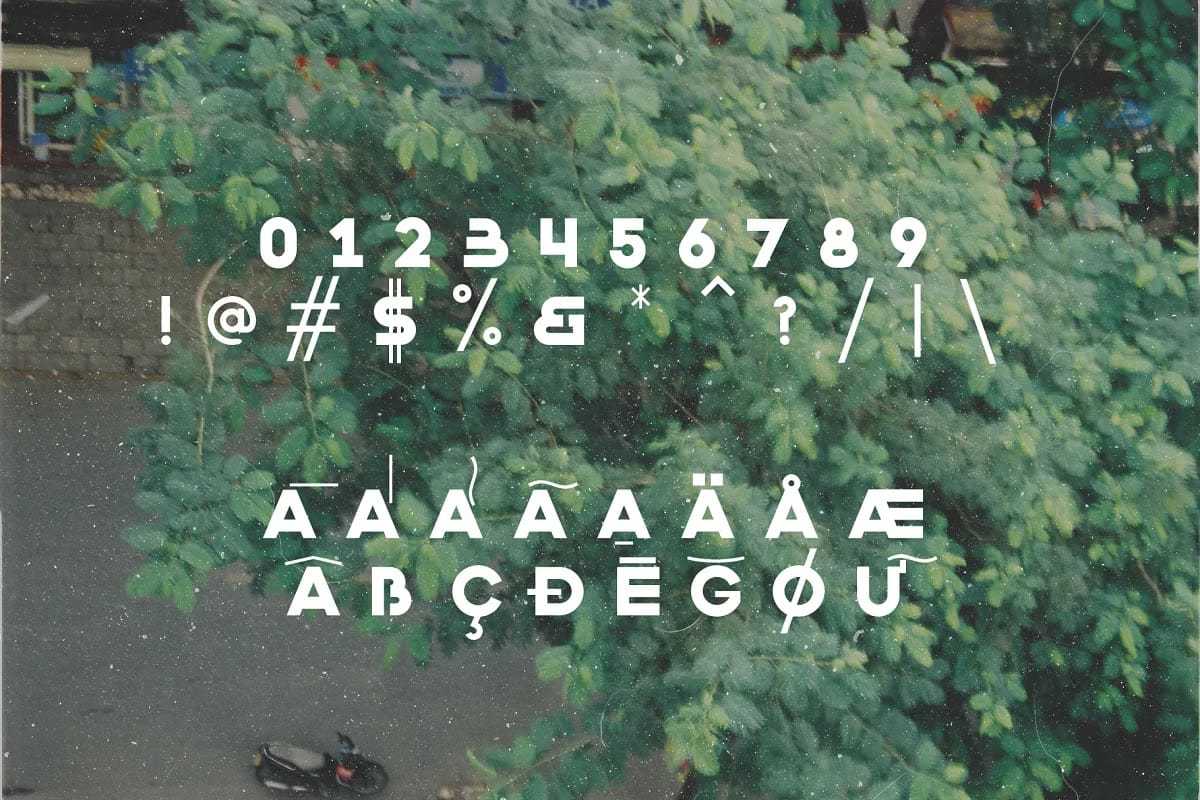 Font L'Hanoienne Typeface preview 3