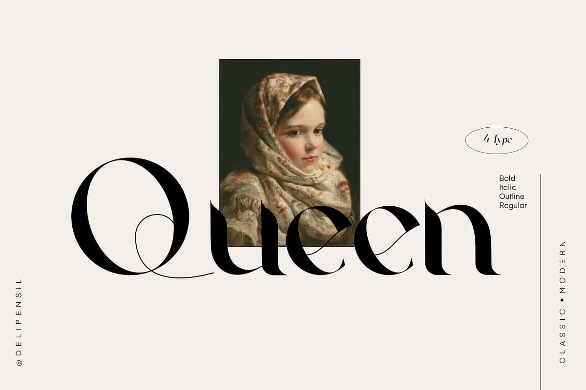 Download font Agoka Modern Classic Typeface Agoka Modern Classic Typeface preview 2