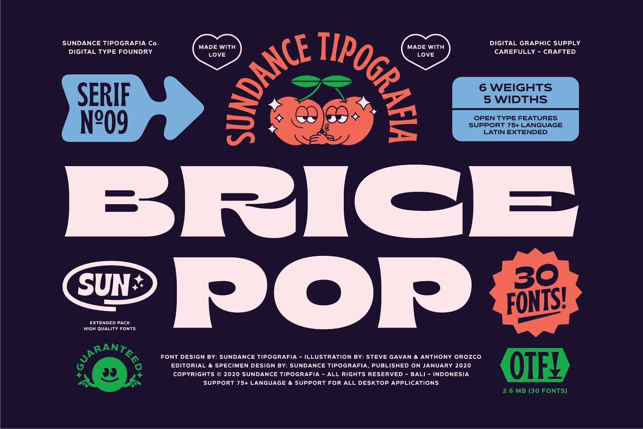 Brice Font Family Full preview 1