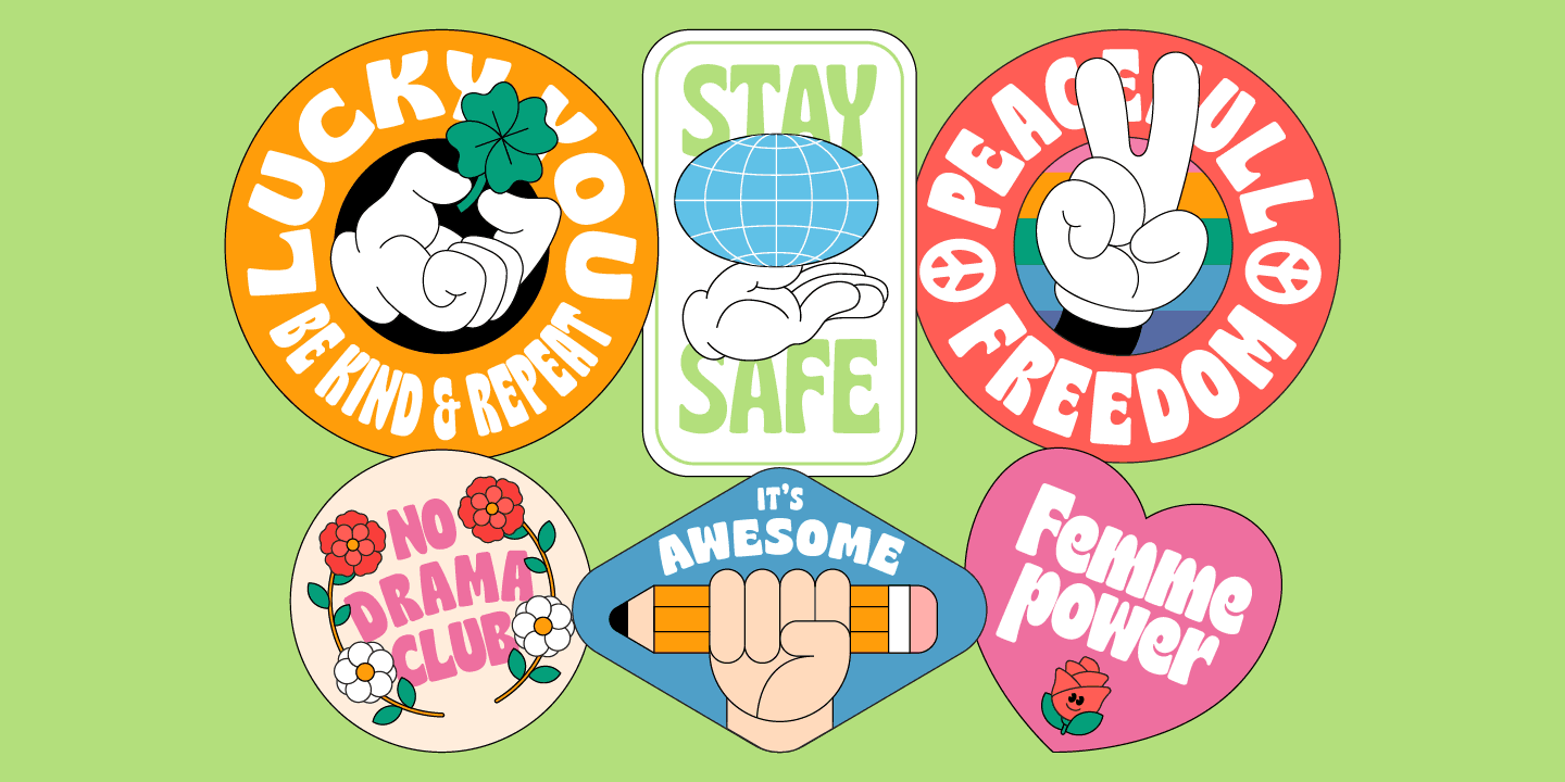 Dowload Gliker Font Family Full preview 12