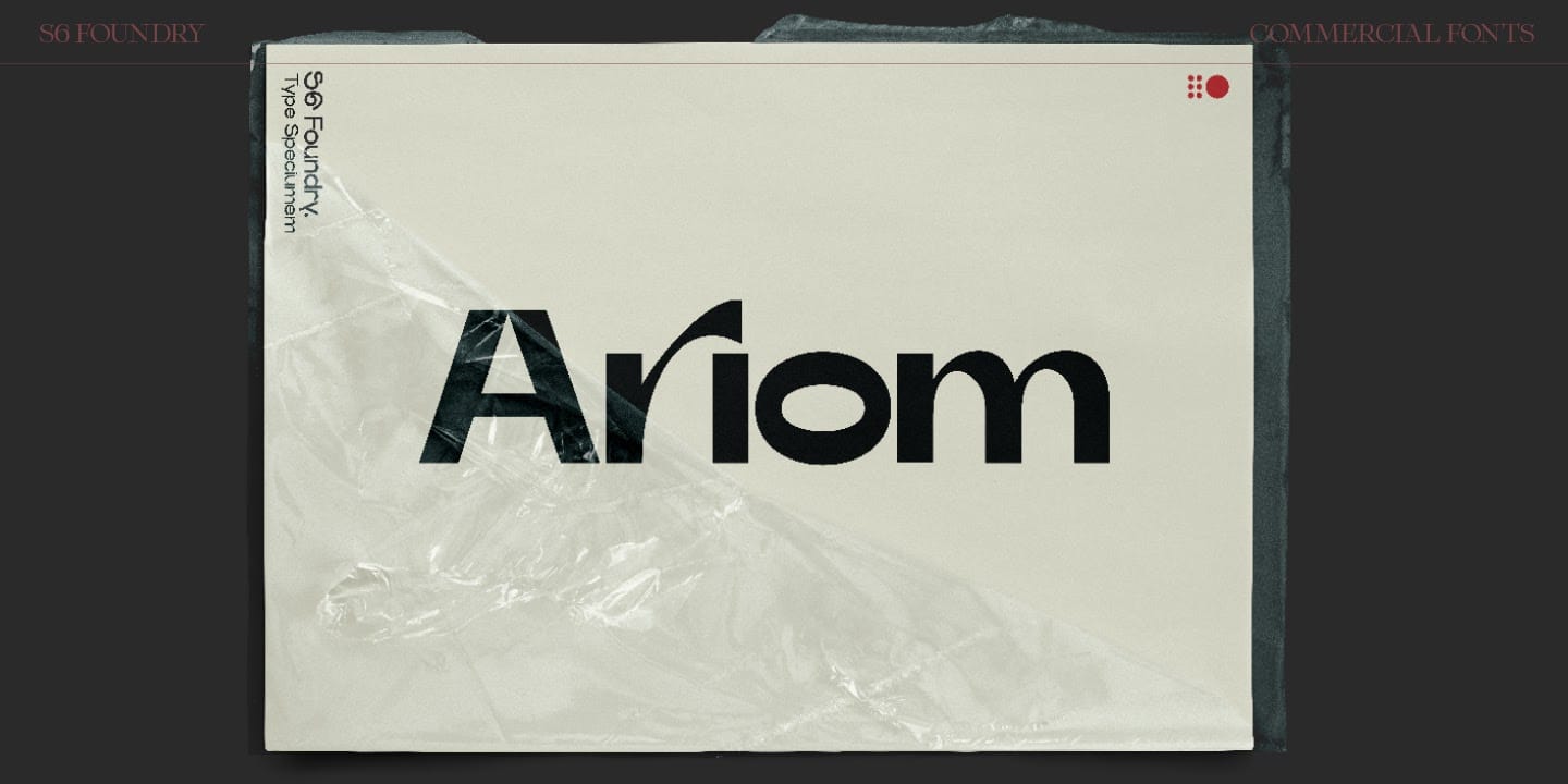 Font Ariom Sans Full preview 9