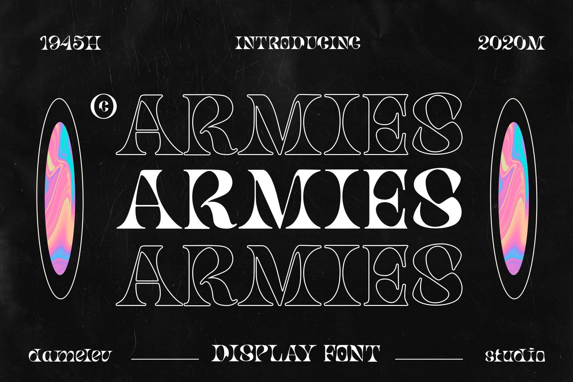 Font Armies Display preview 2