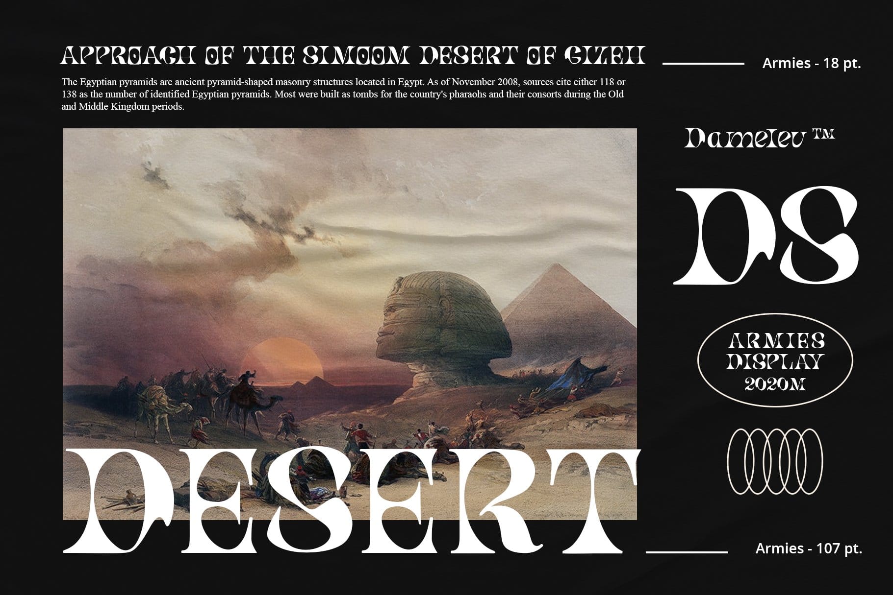 Font Armies Display preview 4