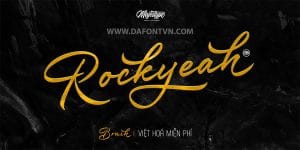 Font Rockyeah Việt Hóa preview 1