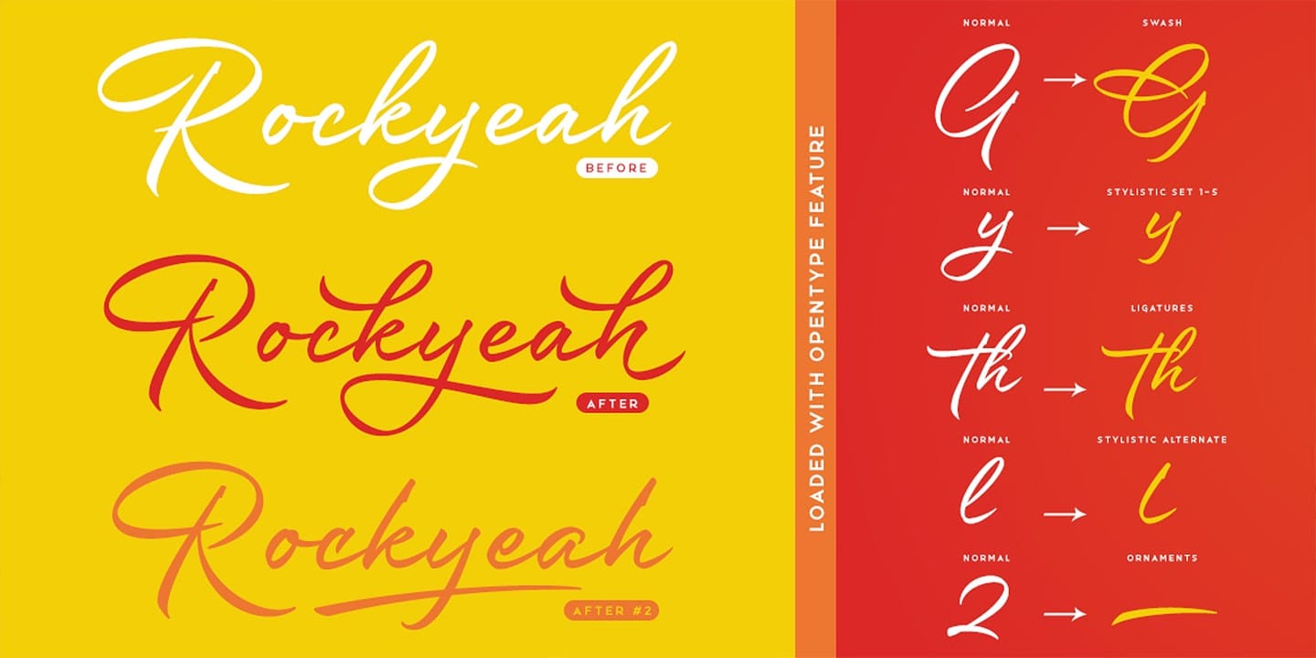 Font Rockyeah Việt Hóa preview 3