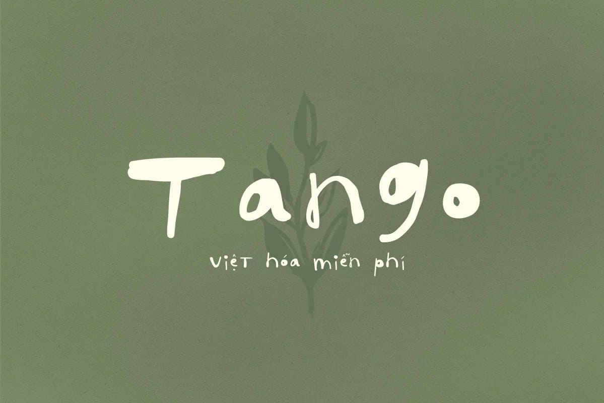 Font Tango Việt Hóa preview 1