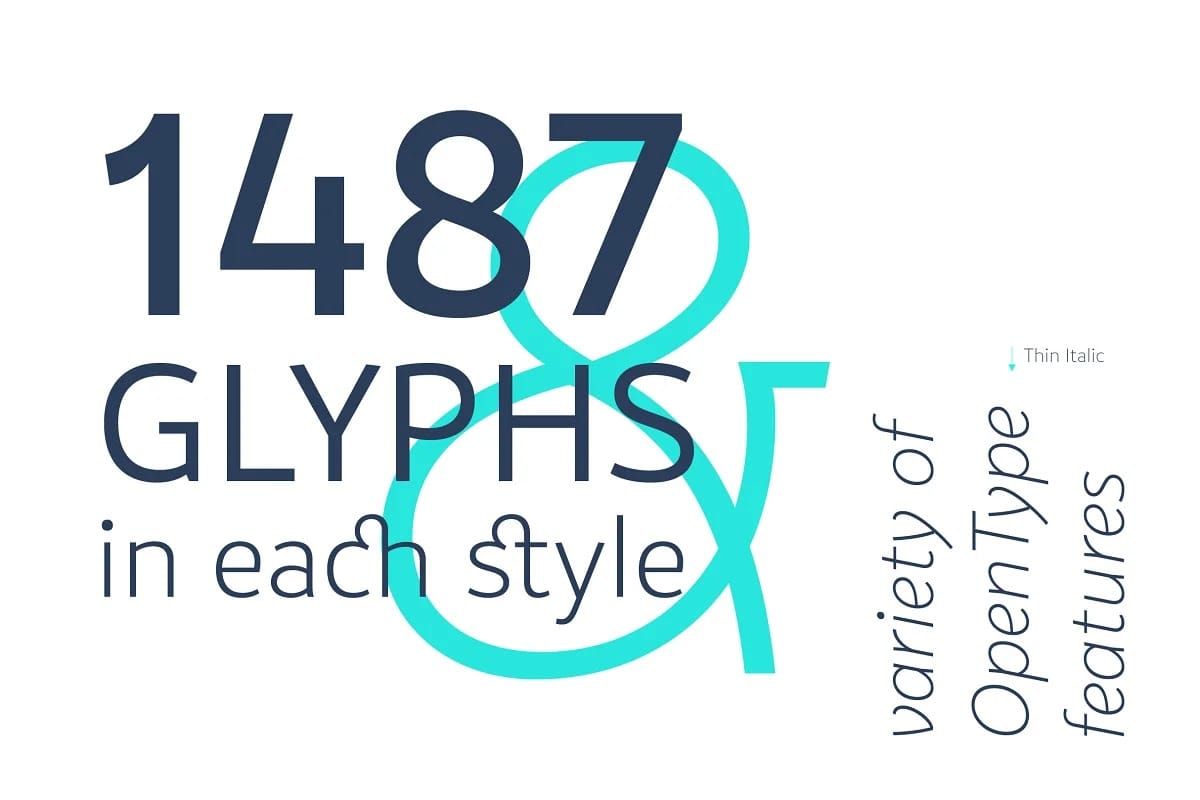VanSans Type Family preview 2