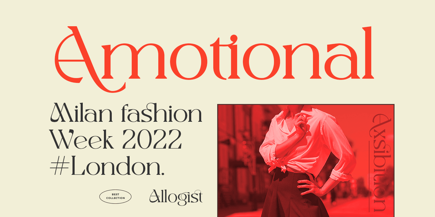 Allogist Font preview 10