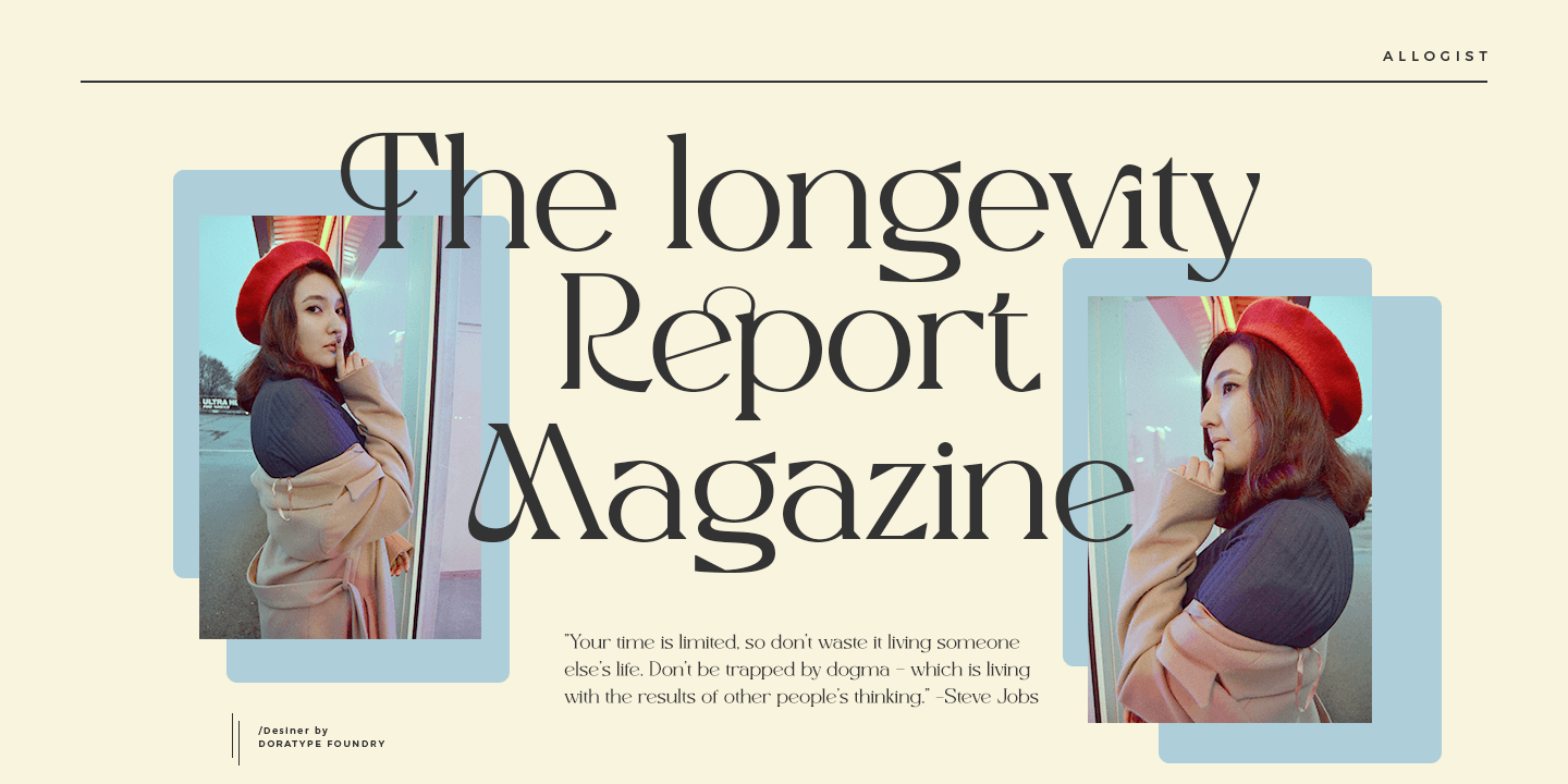 Allogist Font preview 6
